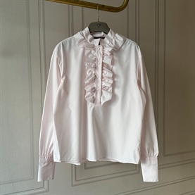 Louise Rømern Freddie Amanda LS Skjorte, Baby Pink Poplin